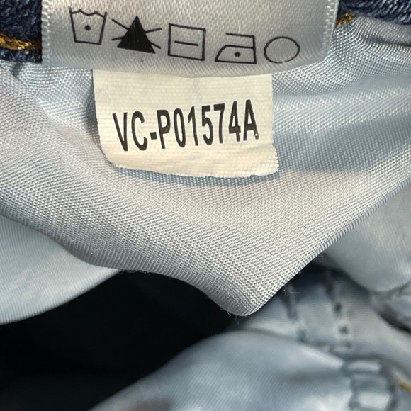 Vigoss Marley Flare Whiskered Jeans Blue Medium Wash Denim Womens Size 33 - Picture 10 of 14